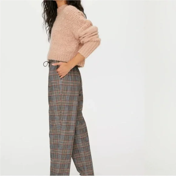 Aritzia Wilfred Plaid Trousers - Picture 2 of 6